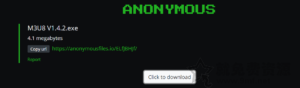 Anonymous Files匿名文檔分享空間單文件5G無下載限制