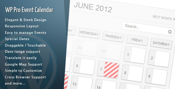 Wordpress專業日曆插件Event Calendar 中文版v3.0.9