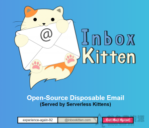 Inboxkitten 免費臨時郵箱支持私有自建